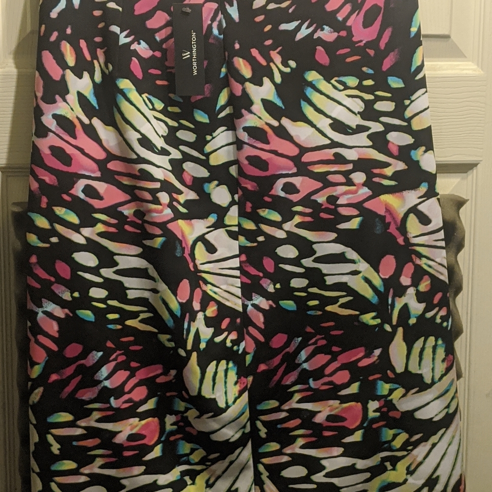 Black Print skirt